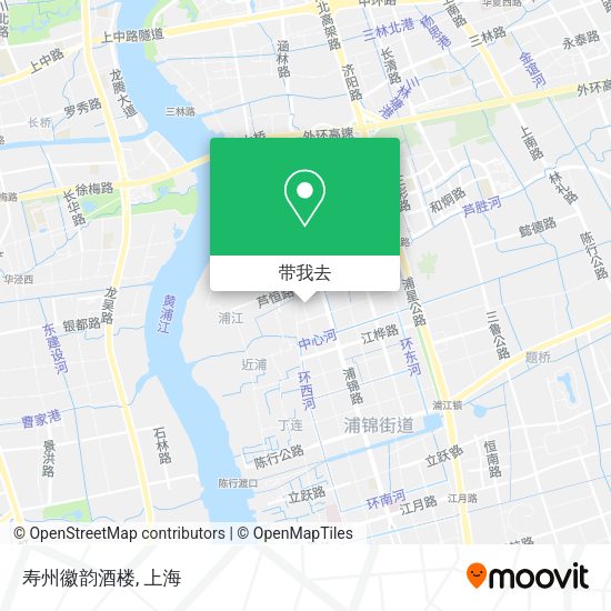 寿州徽韵酒楼地图