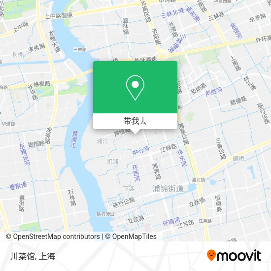 川菜馆地图