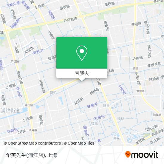 华芙先生(浦江店)地图