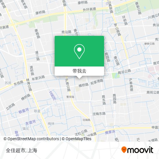全佳超市地图