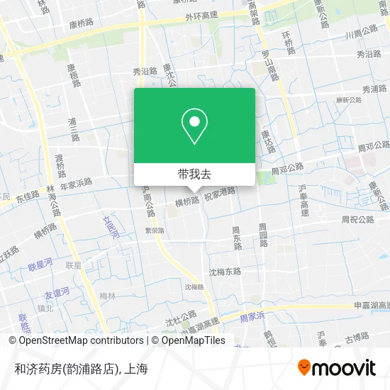 和济药房(韵浦路店)地图