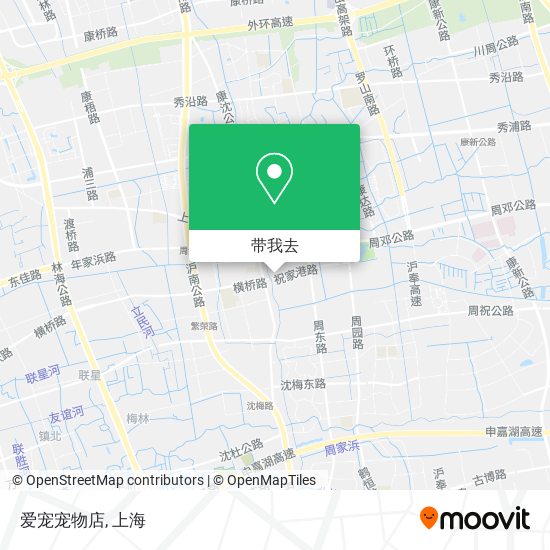 爱宠宠物店地图