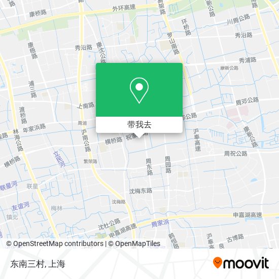 东南三村地图