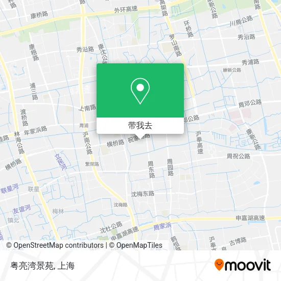 粤亮湾景苑地图