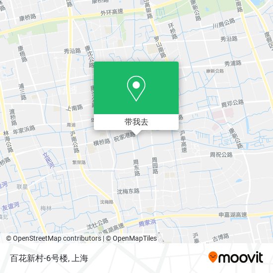 百花新村-6号楼地图