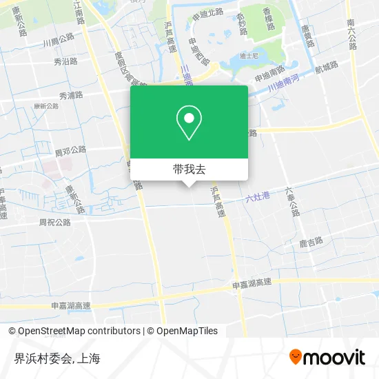 界浜村委会地图