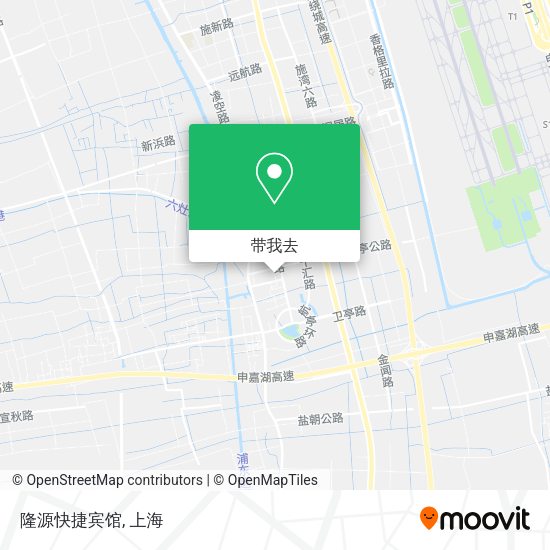 隆源快捷宾馆地图