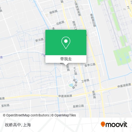祝桥高中地图