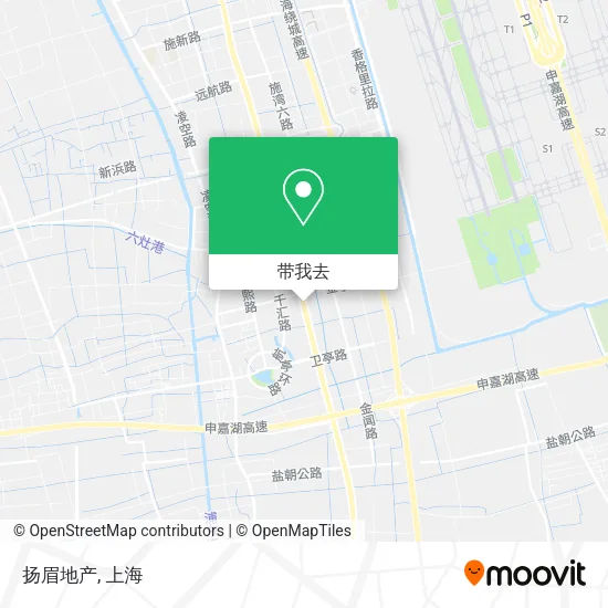 扬眉地产地图