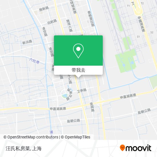 汪氏私房菜地图
