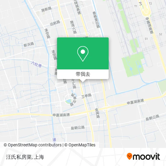 汪氏私房菜地图