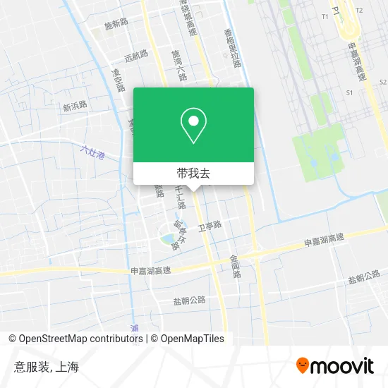 意服装地图