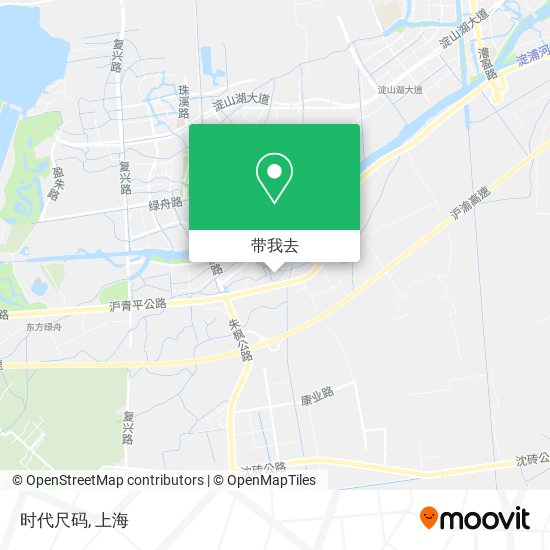 时代尺码地图