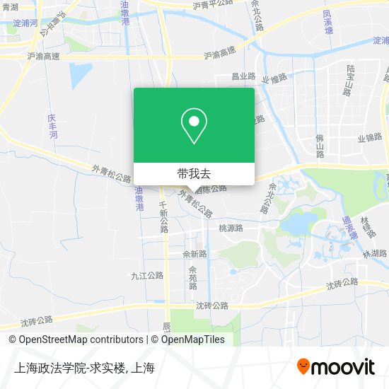 上海政法学院-求实楼地图
