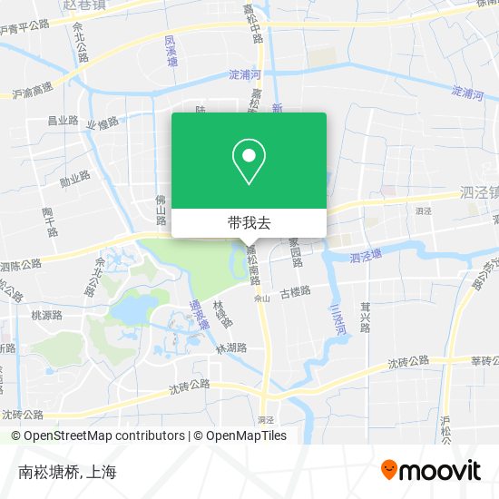 南崧塘桥地图