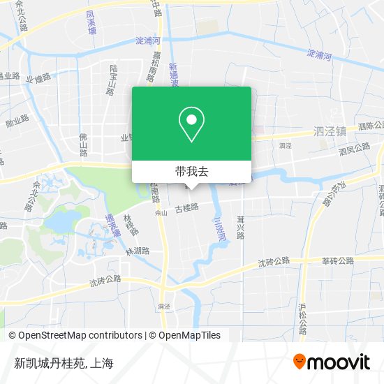 新凯城丹桂苑地图