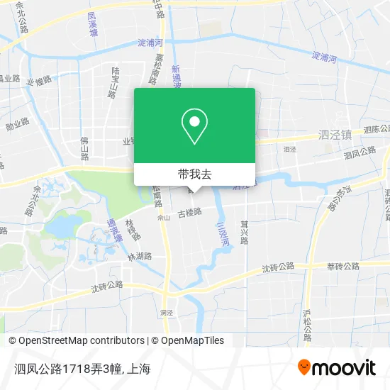 泗凤公路1718弄3幢地图