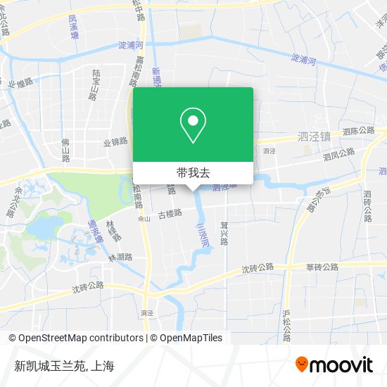 新凯城玉兰苑地图