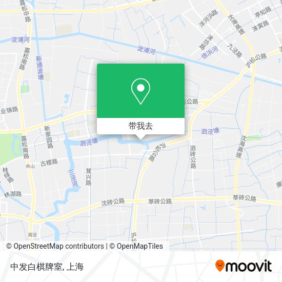 中发白棋牌室地图