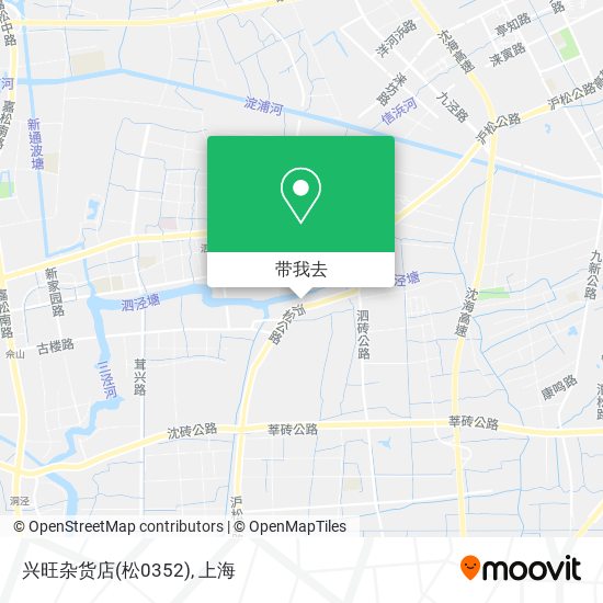 兴旺杂货店(松0352)地图