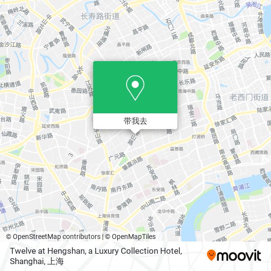 Twelve at Hengshan, a Luxury Collection Hotel, Shanghai地图