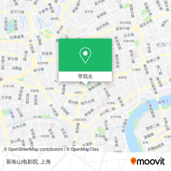 新衡山电影院地图