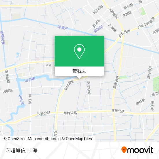 艺超通信地图