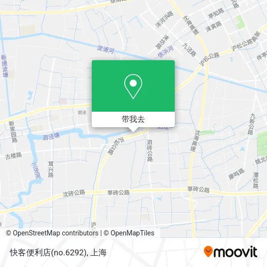 快客便利店(no.6292)地图