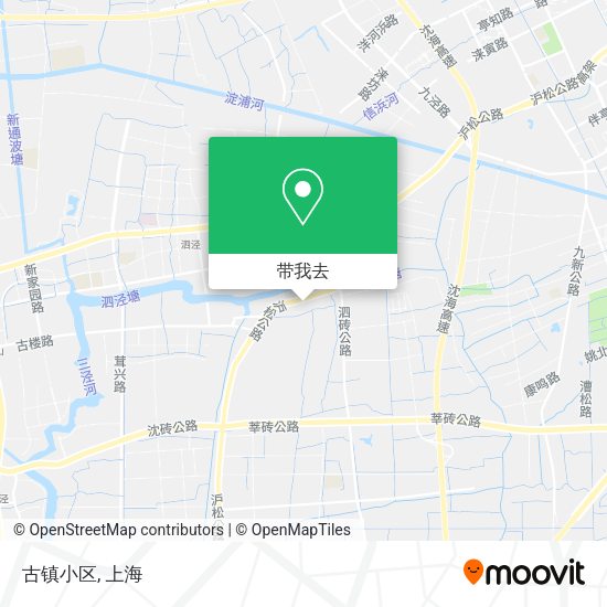 古镇小区地图