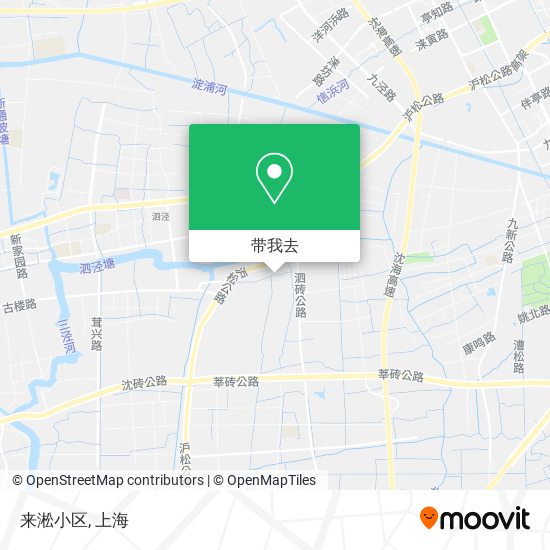 来淞小区地图