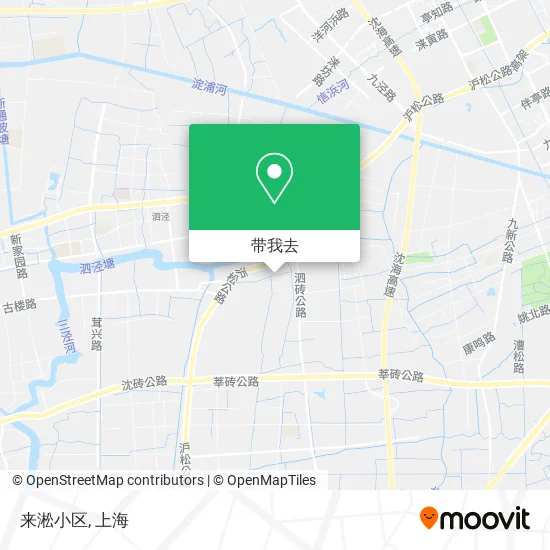 来淞小区地图