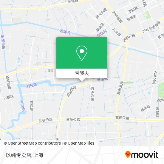 以纯专卖店地图