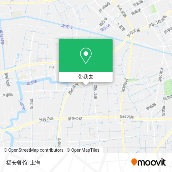 福安餐馆地图
