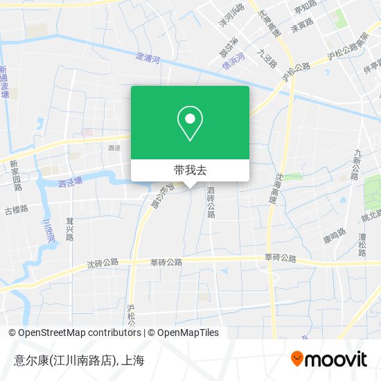 意尔康(江川南路店)地图
