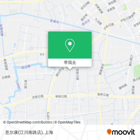 意尔康(江川南路店)地图