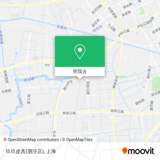 玖玖皮具(泗泾店)地图