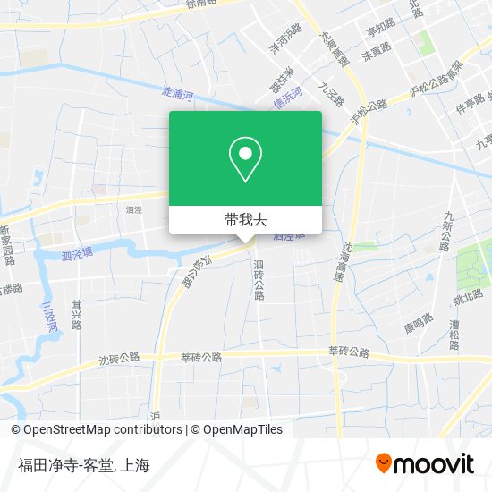 福田净寺-客堂地图