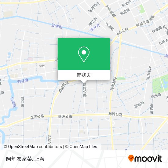 阿辉农家菜地图