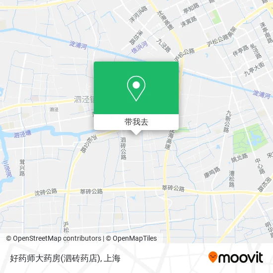 好药师大药房(泗砖药店)地图