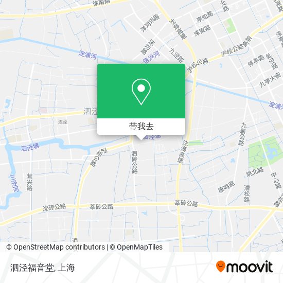 泗泾福音堂地图