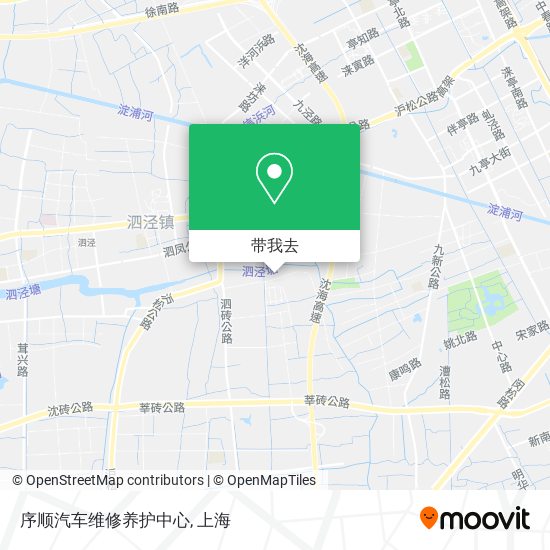 序顺汽车维修养护中心地图