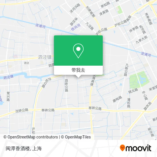 闽潭香酒楼地图