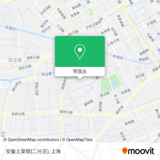 安徽土菜馆(二分店)地图