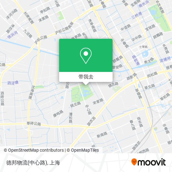 德邦物流(中心路)地图