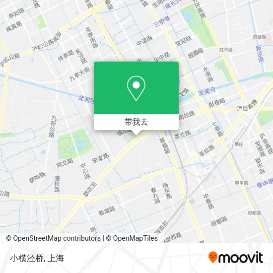 小横泾桥地图