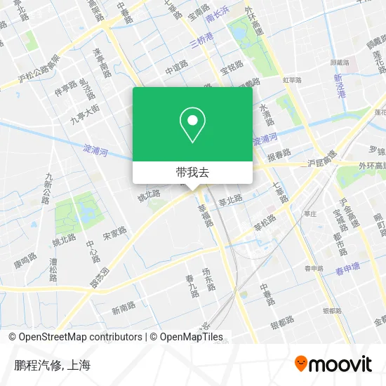 鹏程汽修地图