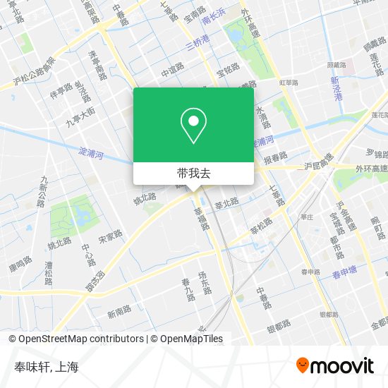奉味轩地图