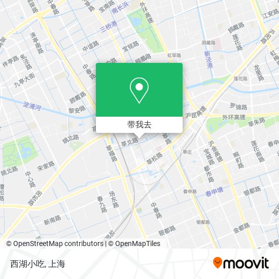 西湖小吃地图