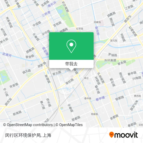 闵行区环境保护局地图