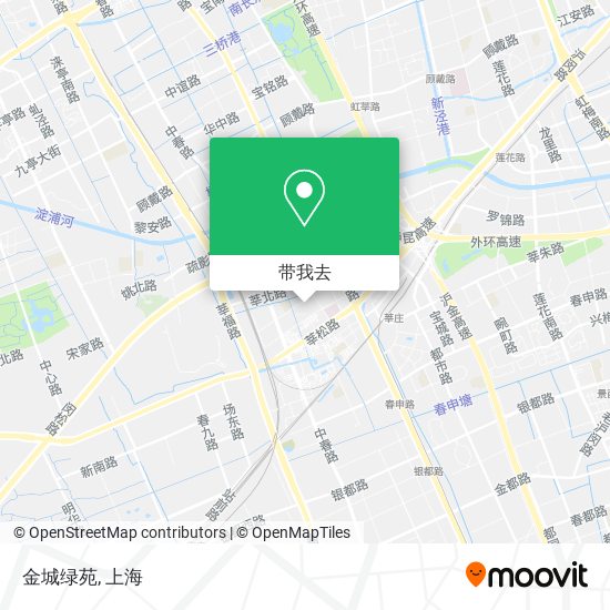 金城绿苑地图